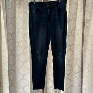 Lularoe Skinny Distressed denim